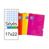 Cahier Oxford grands carreaux 96 Pages A5+