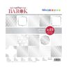 Bloc de papier scrapbooking Barok Argent 30p 30x30cm Artémio