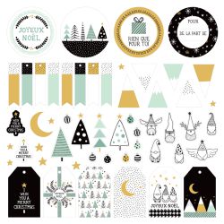Die Cut Paper Imagine Christmas Artemio
