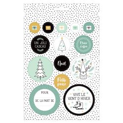 Carnet de 168 Stickers Imagine Christmas - Artemio