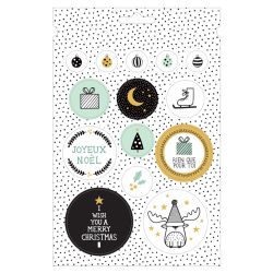 Carnet de 168 Stickers Imagine Christmas - Artemio