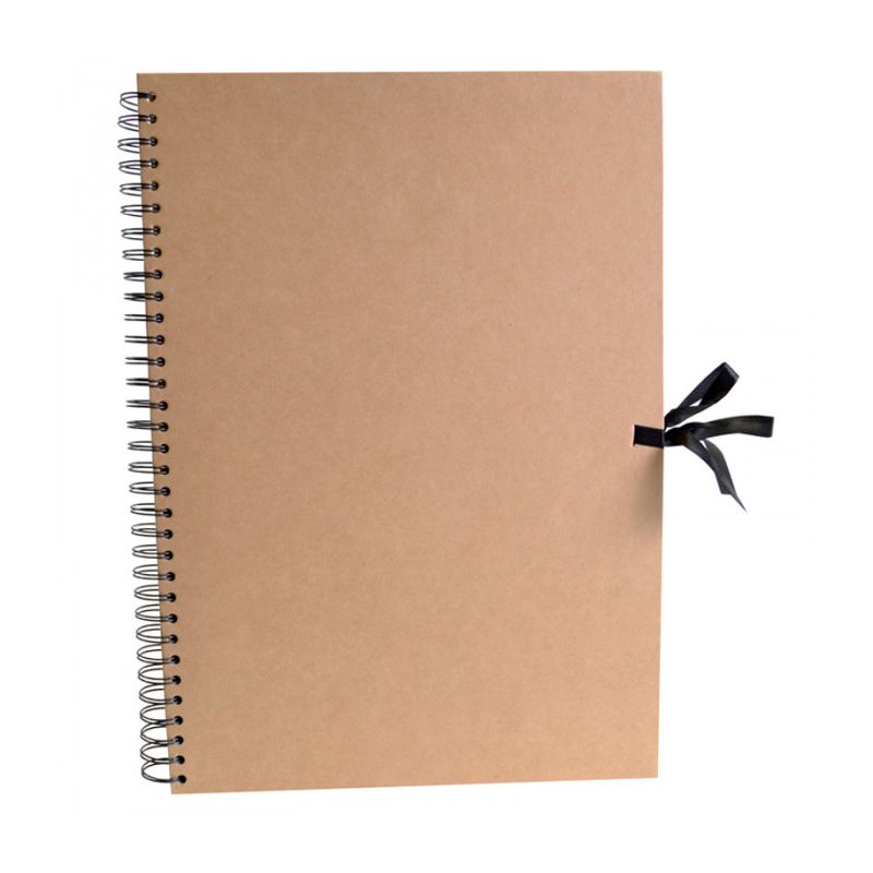 Carnet à Spirales A3 Kraft Naturel - Artémio
