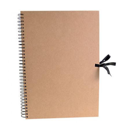 Carnet à Spirales A3 Kraft Naturel - Artémio
