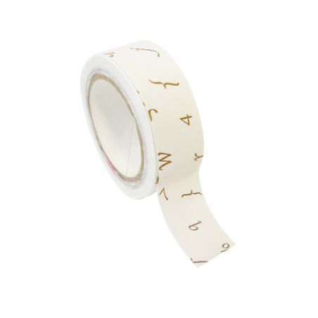 Masking Tape Symboles Or Métal - Graine Créative