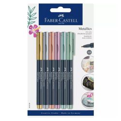 6 Marqueurs métallique Faber-Castell
