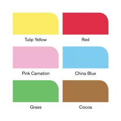 6 feutres Promarkers Tons Moyens