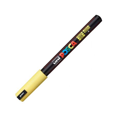 Marqueur Posca pointe extra fine calibrée Jaune