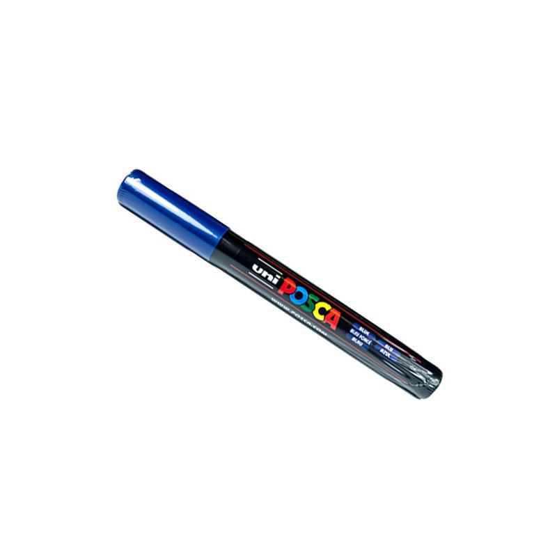 Marqueur posca pointe fine Bleu foncé