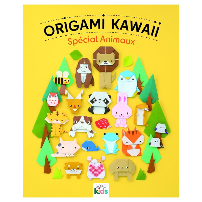 Livre - Origami Kawaii - Spécial Animaux