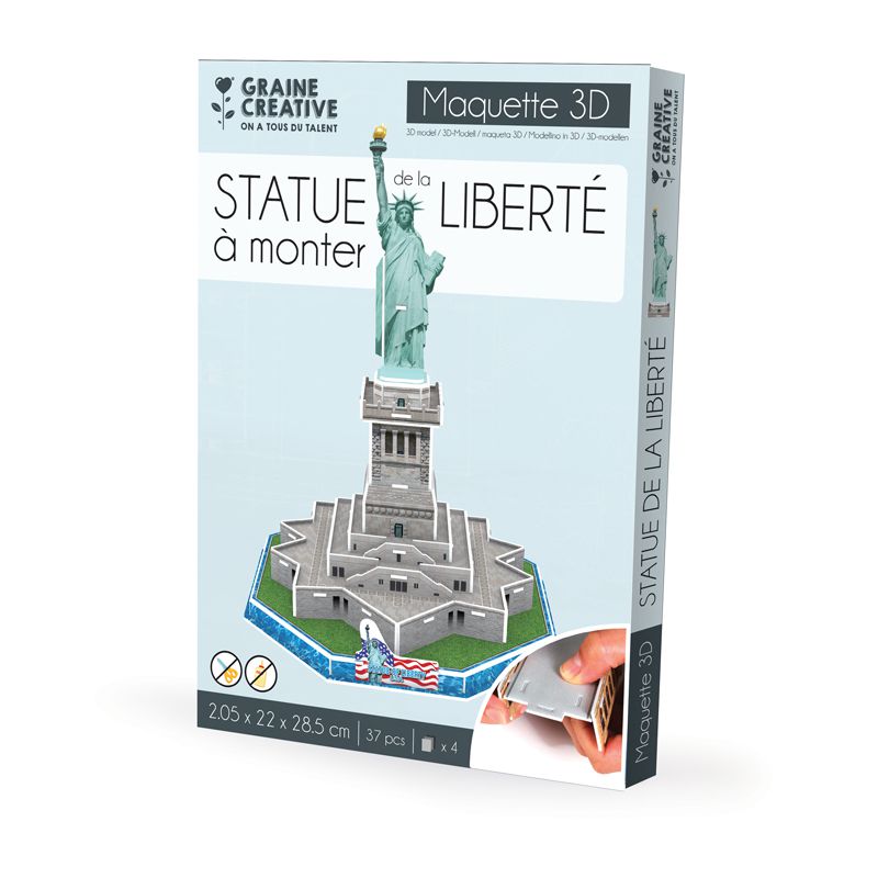 Maquette La Statue de la Liberté - Graine Créative