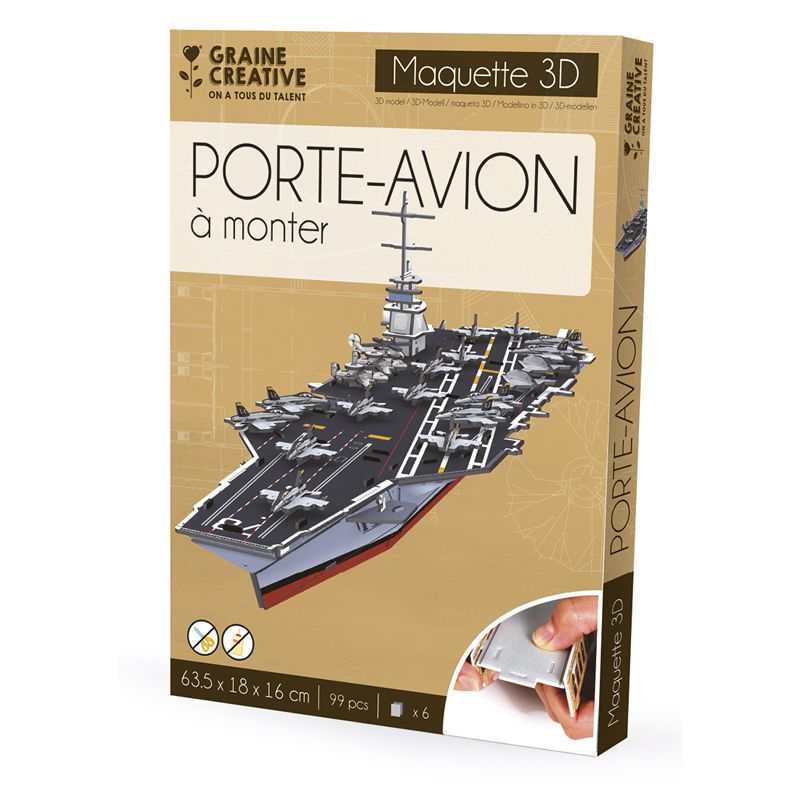 Maquette Porte Avion - Graine Créative