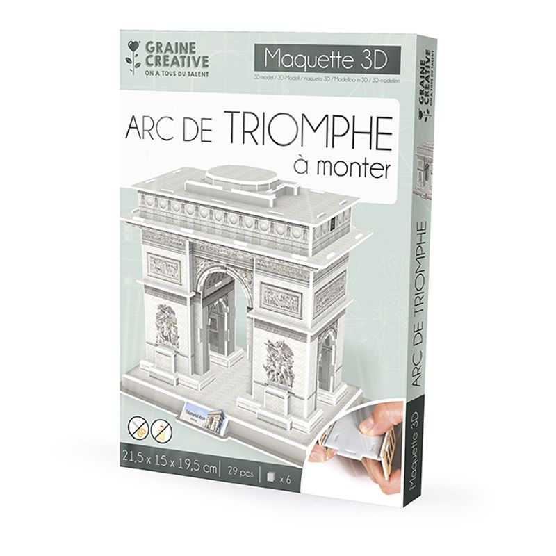 Maquette Arc de Triomphe - Graine Créative