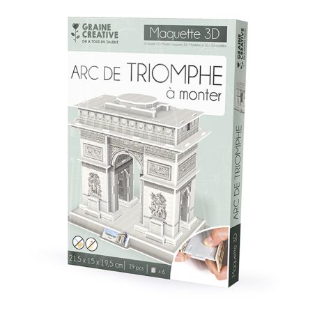 Maquette Arc de Triomphe - Graine Créative