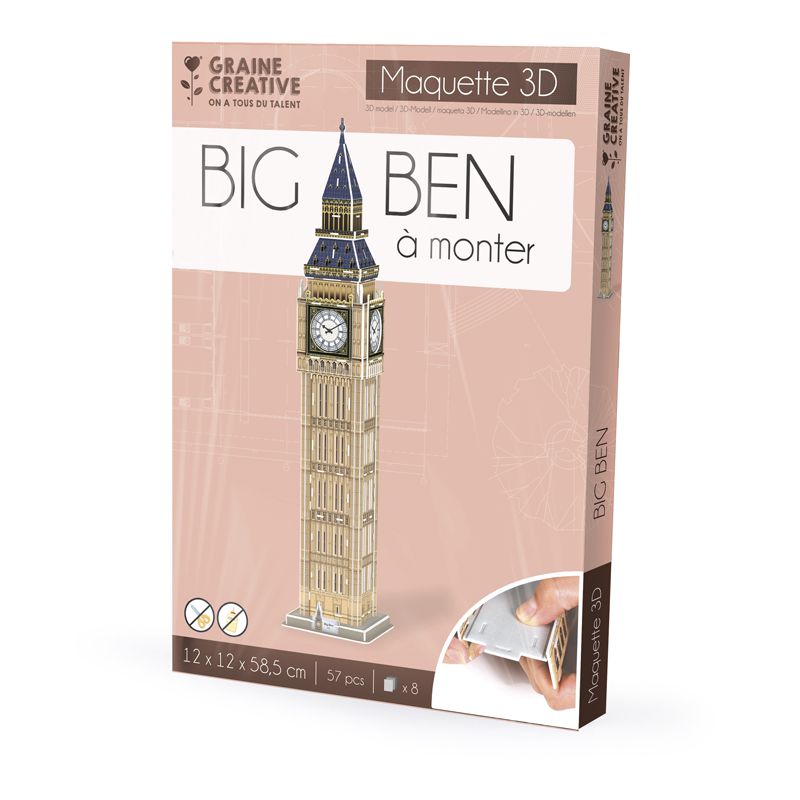 Maquette Big Ben - Graine Créative