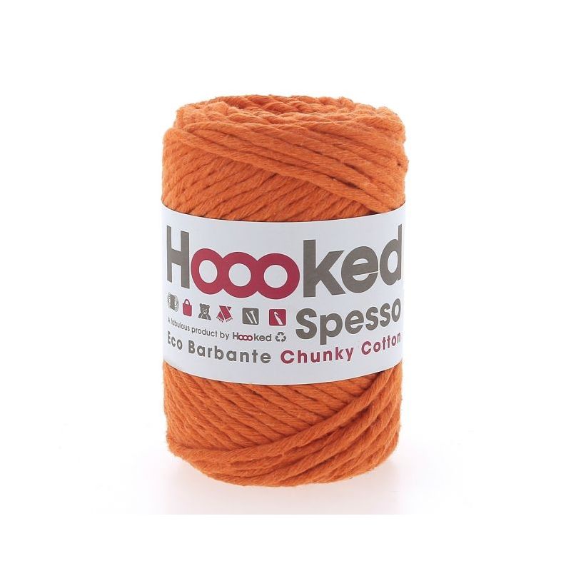 Fil Eco Barbante Spesso Chunky Cotton 200g - Tangerine