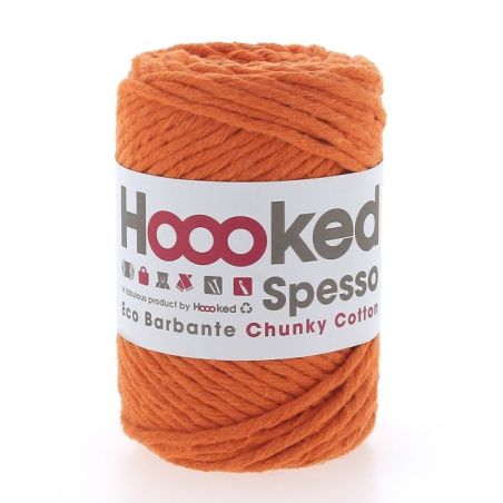 Fil Eco Barbante Spesso Chunky Cotton 200g - Tangerine