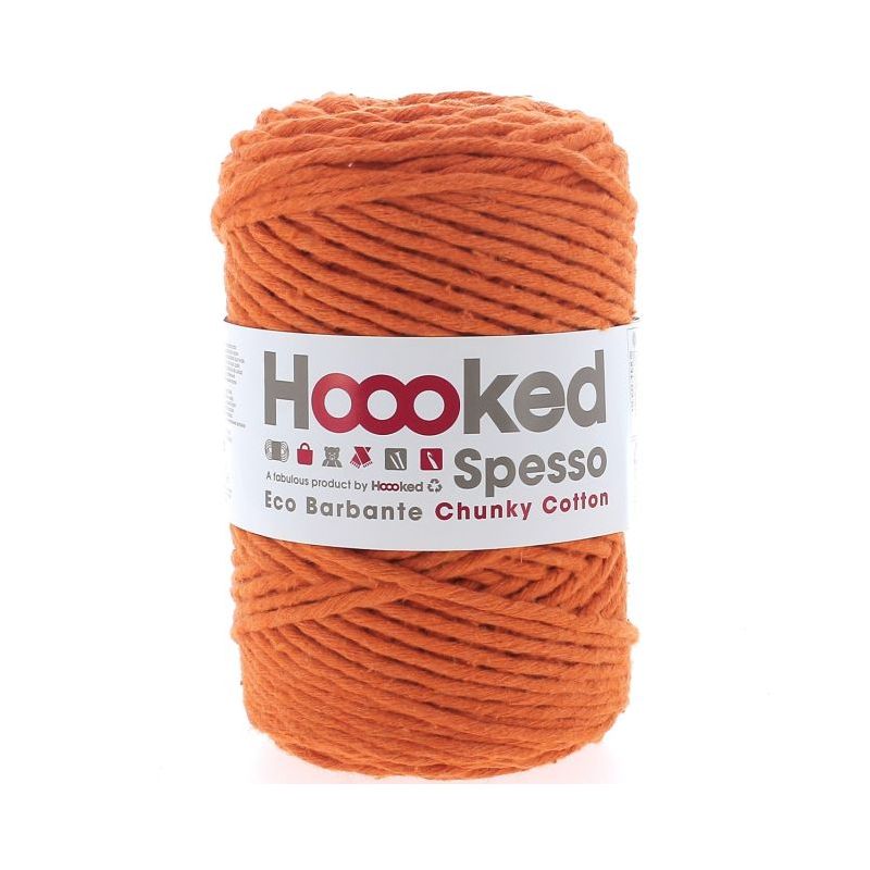 Fil Eco Barbante Spesso Chunky Cotton 500g - Tangerine