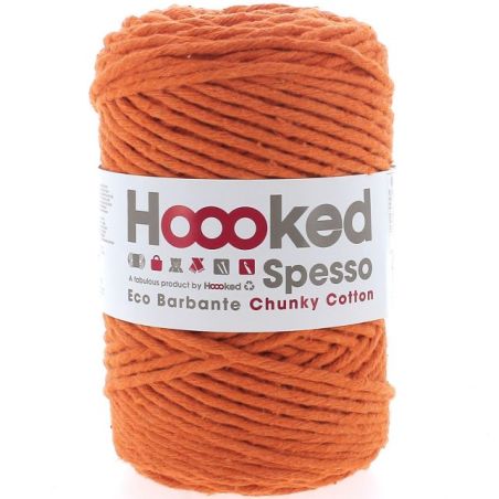 Fil Eco Barbante Spesso Chunky Cotton 500g - Tangerine