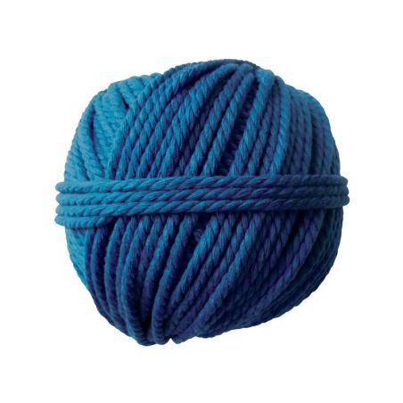 Pelote coton cable bleu 165gØ2.5