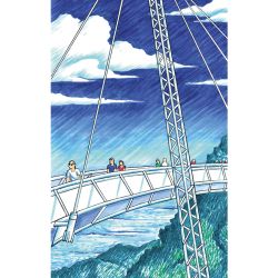 6 feutres Pitt Artist Pen Nuances bleu Pastel Faber-Castell