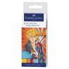 6 feutres Pitt Artist Pen Manga Shônen Faber-Castell
