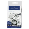 8 feutres Pitt Artist Pen Manga Faber-Castell