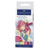 6 feutres Pitt Artist Pen Manga Shojo Faber-Castell