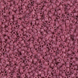 Perles Miyuki Delica 11/0 Rose Violet Opaque Pansy – 4g – Ø 2,1 mm