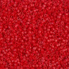 Perles Miyuki Delica 11/0 Rouge Opaque – 4g – Ø 2,1 mm
