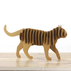 Maquette en carton Chat - Graine Créative - Activité enfant dès 6 ans