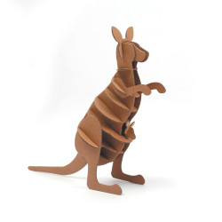 Maquette Kangourou en carton - Graine Créative - DIY dès 6 ans