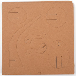Maquette Kangourou en carton - Graine Créative - DIY dès 6 ans