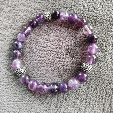 Bracelet Fluorite Violette