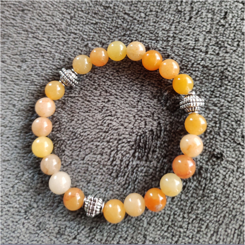 Bracelet Aventurine Orangée
