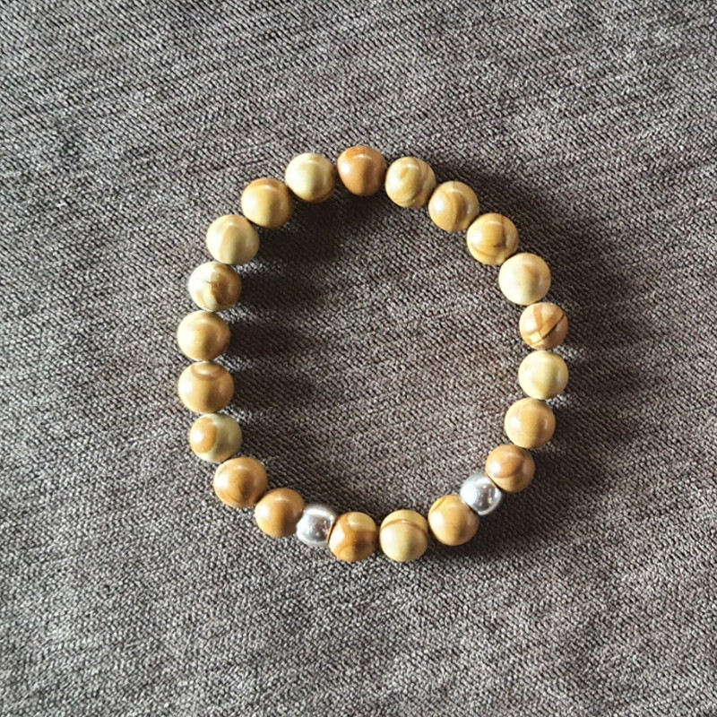 Bracelet Jaspe Bois
