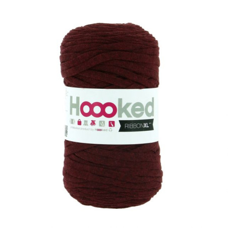 Fil Ribbon XL - Maroon Rust – Bobine 250g - Hoooked