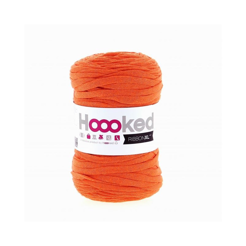 Fil RibbonXL - Dutch Orange - Bobine 250g - Hoooked