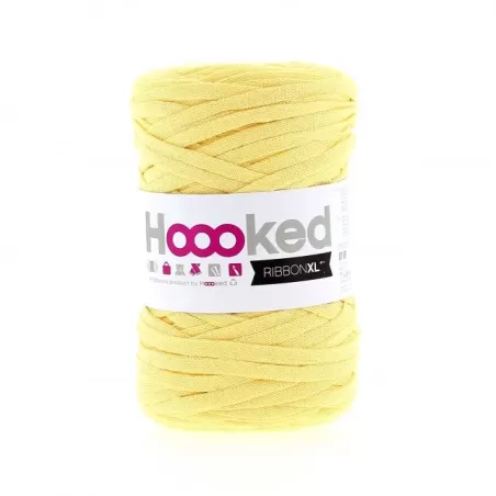 Fil Ribbon XL - Frosted Yellow - Bobine 250g - Hoooked