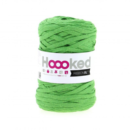 Fil RibbonXL - Salad Green - Bobine 250g - Hoooked
