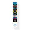 Kit Broderie Diamant Neon Noir - Sugar Skull - Crâne Mexicain Fluo sur Toile Flock