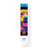 Kit Broderie Diamant Neon Noir - Golden Retriever - Chien Fluo sur Fond Noir