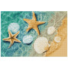 Broderie diamant - Kit DIAMOND DOTZ® Carré - Crystal Shore