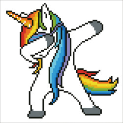 Coffret Broderie Diamant Enfant - Dotzies Licorne Dab - Activité Créative