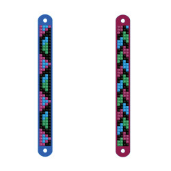 Bracelets Géométriques Dotzies – Kit Broderie Diamant Enfant Dès 6 Ans