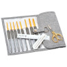 Kit Crochets Tulip ETIMO Premium Gold – Coffret 8 Crochets + Accessoires