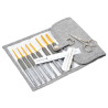 Kit Crochets ETIMO Royal Silver Tulip – Set Premium 8 Crochets Ergonomiques