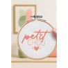 Kit broderie Petit Chou DIY - Cadeau fait main fabriqué en France