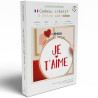 kit broderie Je t’aime DIY complet