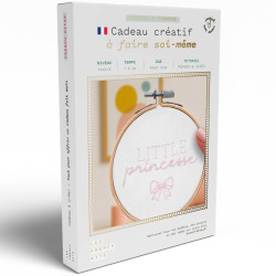 kit broderie Little Princess DIY complet