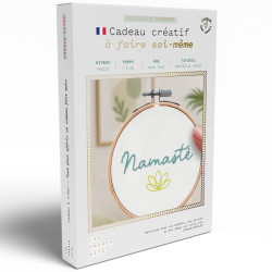 kit broderie Namasté DIY complet